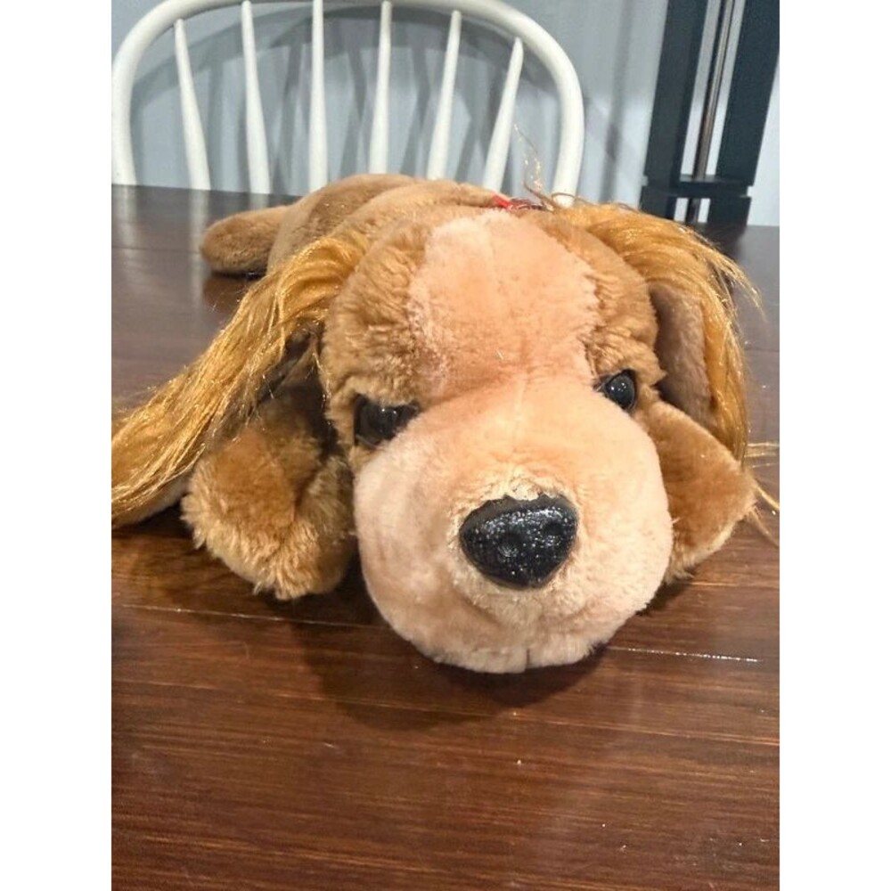 Vintage 1980s Radio Shack Cocker Spaniel Plush AM Radio Dog Korea Soyea Parts